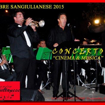Settembre Sangiulianese con la Filarmonica di San Giuliano terme, alla tromba Francesco Cecchetti